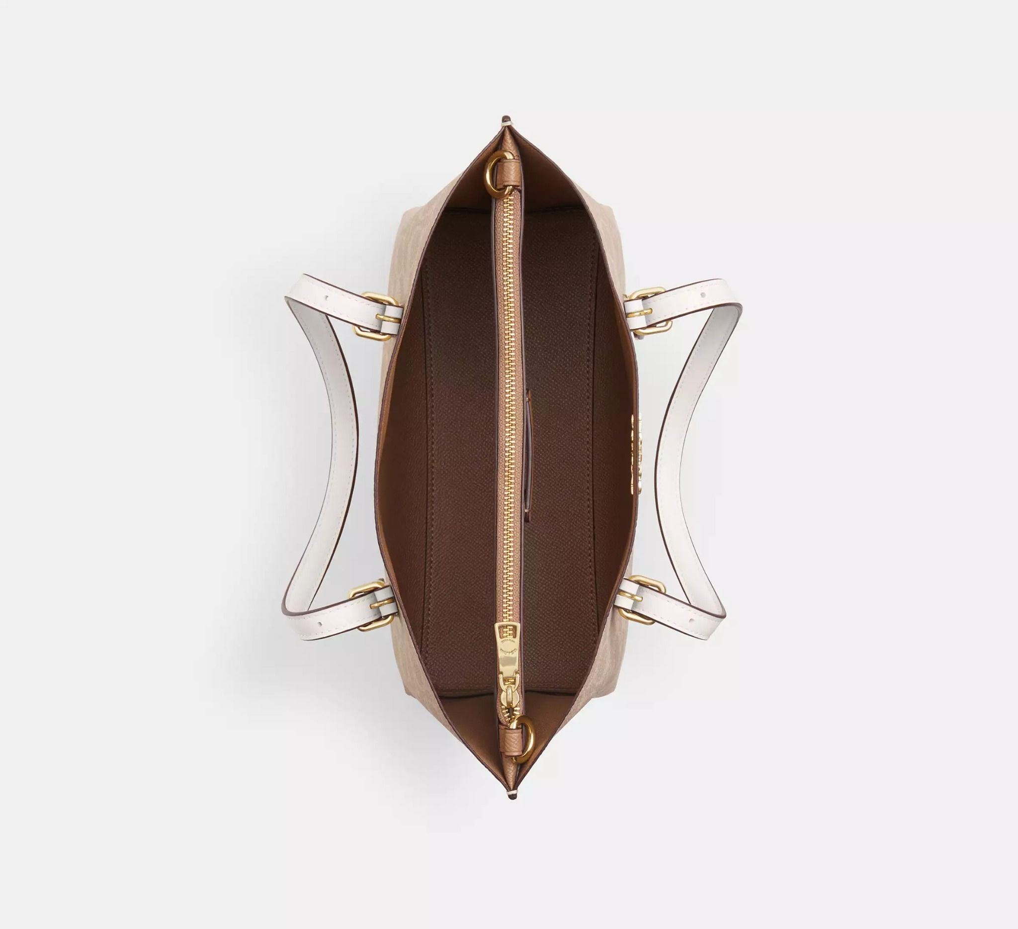  Túi Nữ Coach Mollie Tote Bag 25 'Chalk' 