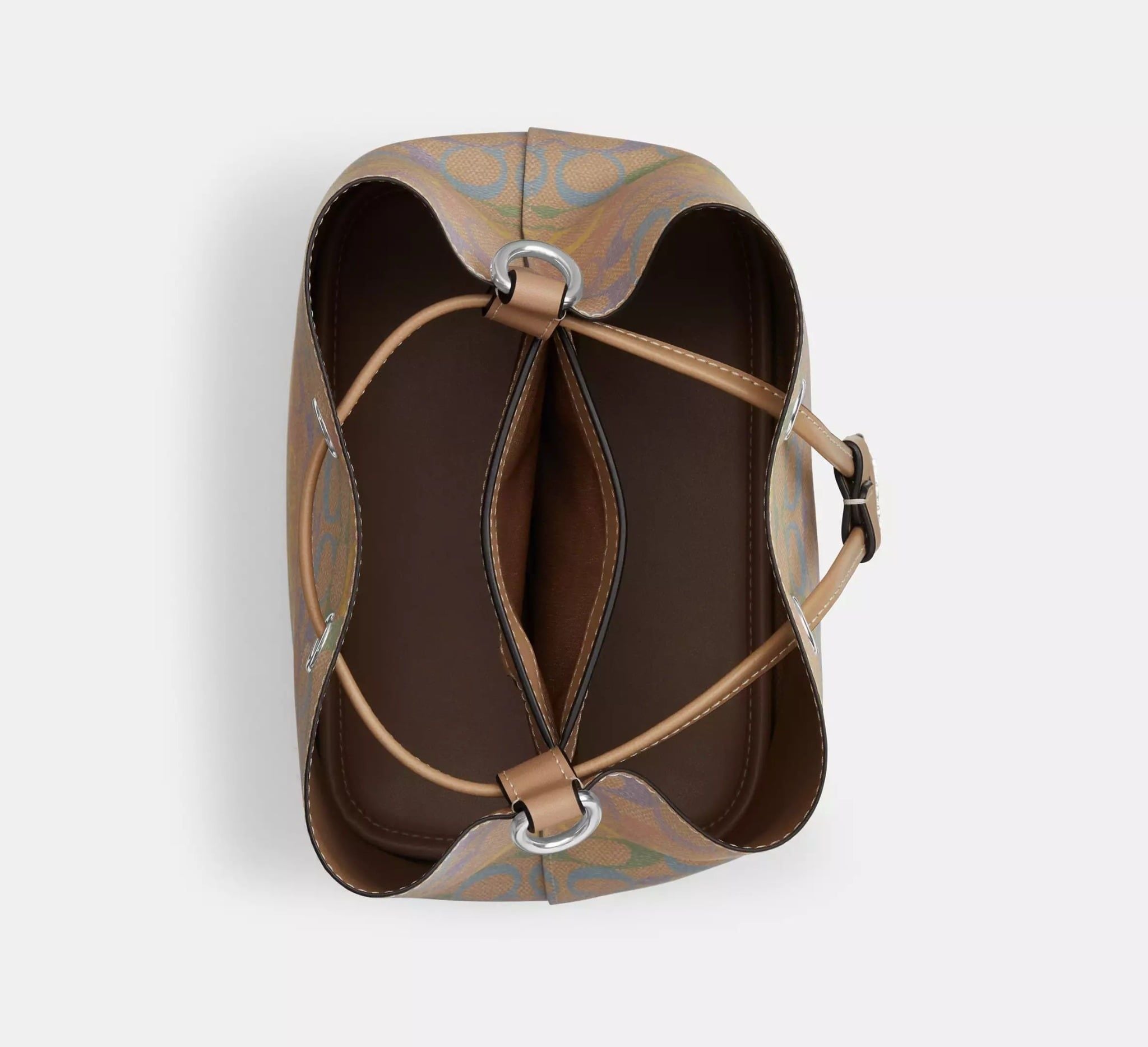  Túi Nữ Coach Rowan Bucket Bag 'Rainbow' 