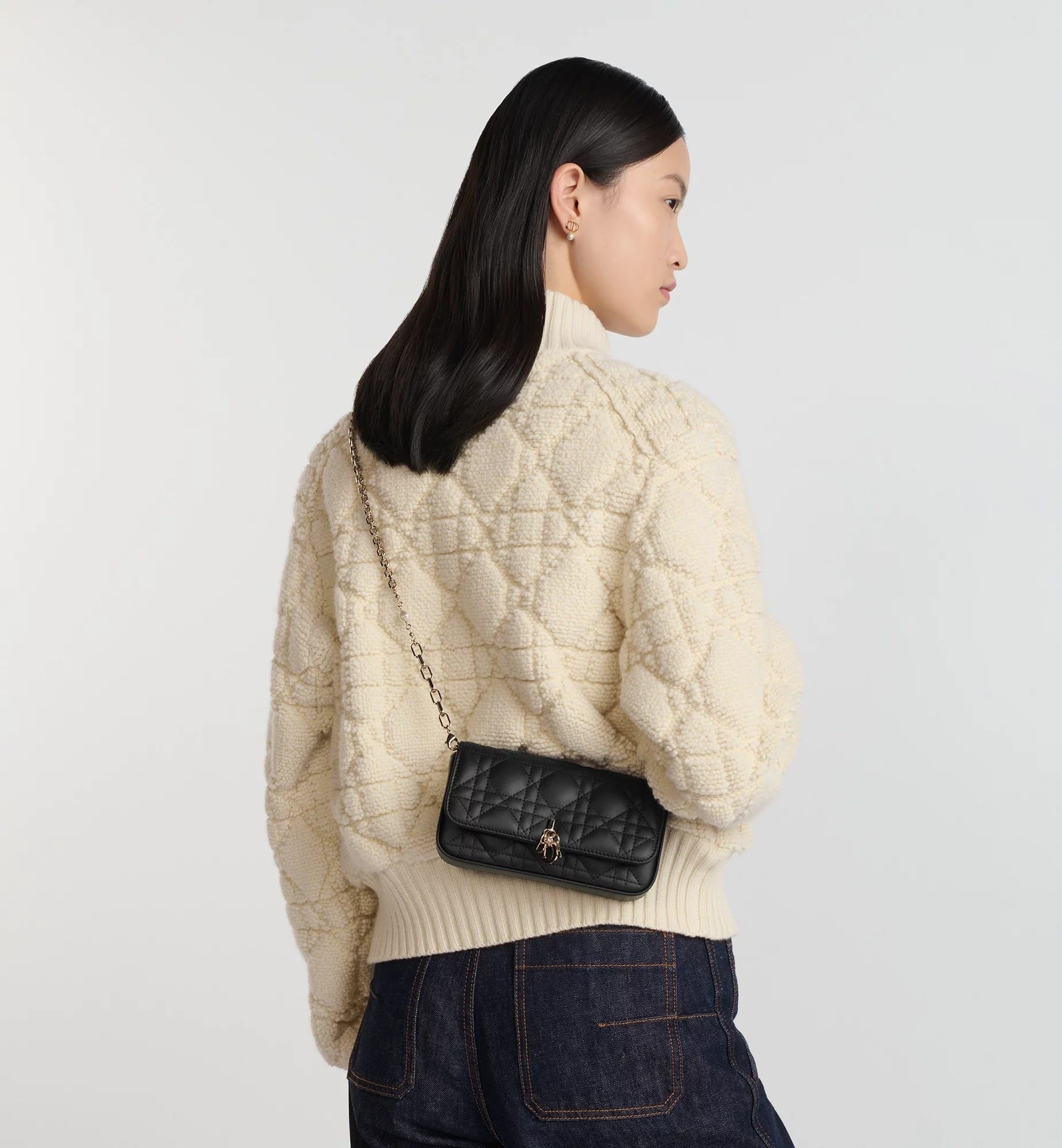  Túi Nữ Dior Talk Phone Pouch 'Black' 