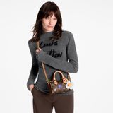  Túi Nữ Louis Vuitton Nano Speedy Bag 'Brown' 