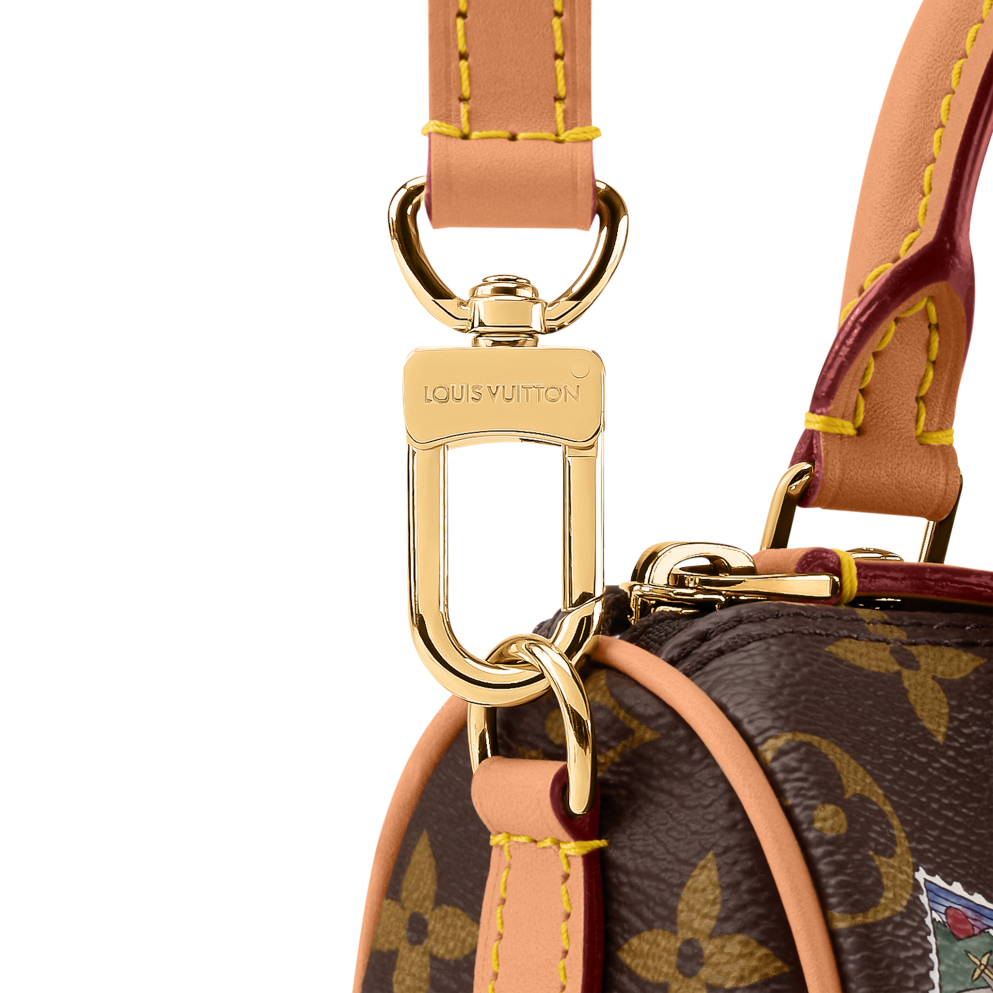  Túi Nữ Louis Vuitton Nano Speedy Bag 'Brown' 