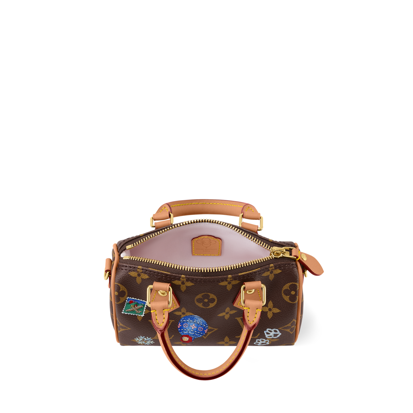  Túi Nữ Louis Vuitton Nano Speedy Bag 'Brown' 