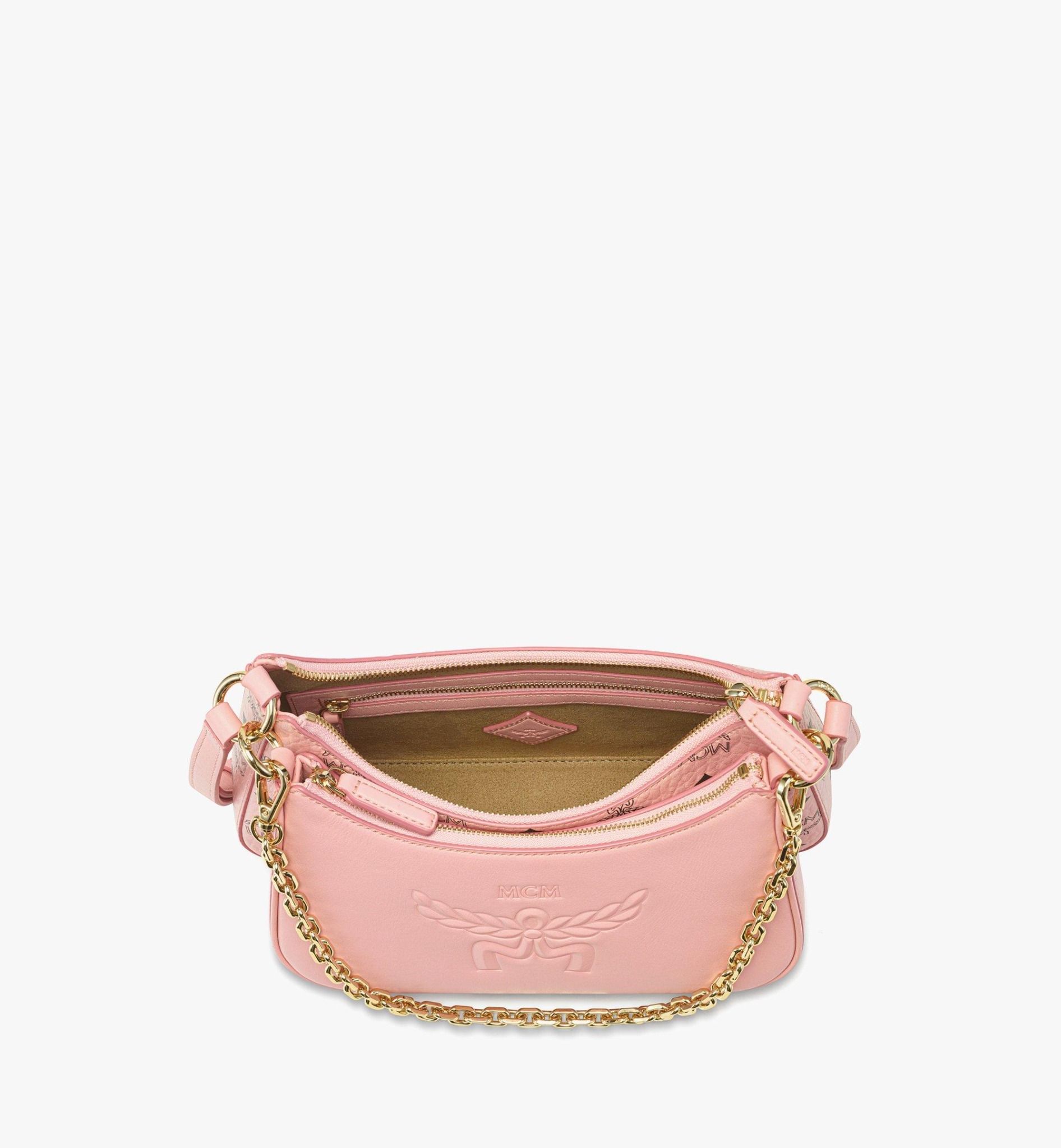  Túi Nữ MCM Aren Duo Hobo 'Soft Pink' 