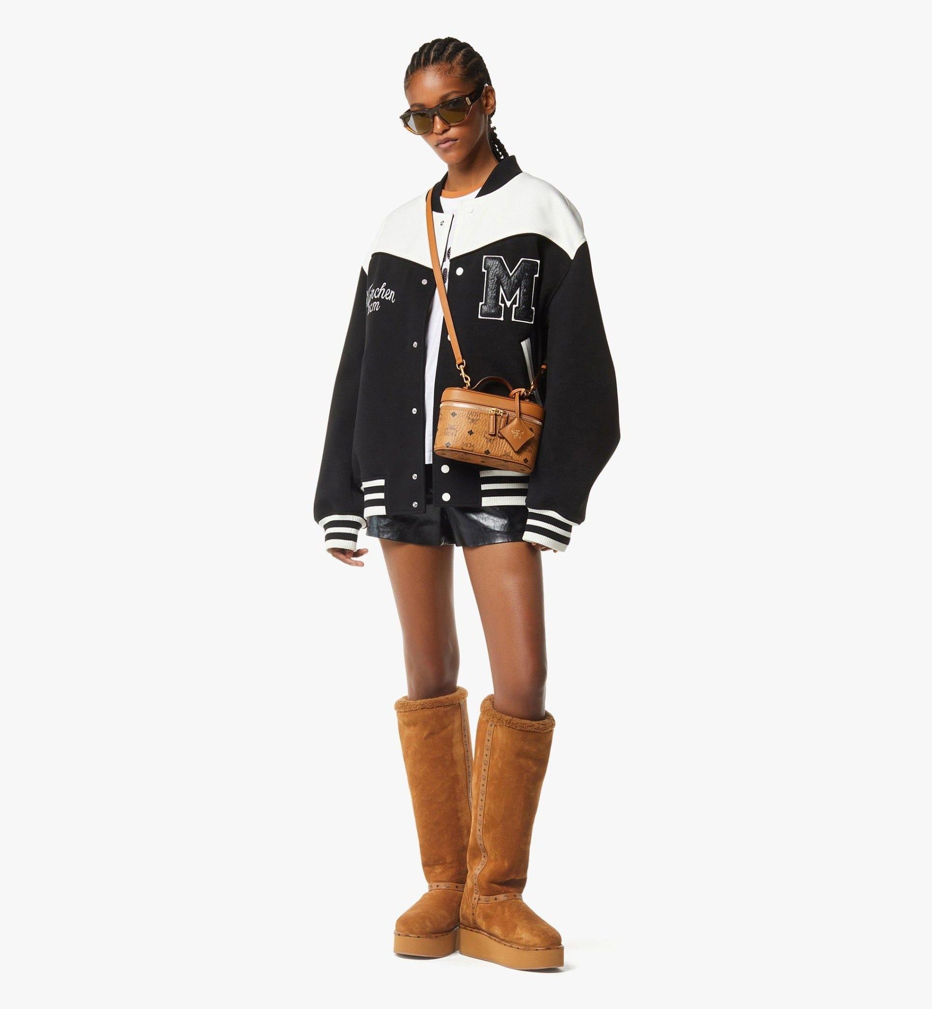  Túi Nữ MCM Aren Vanity Case 'Cognac' 