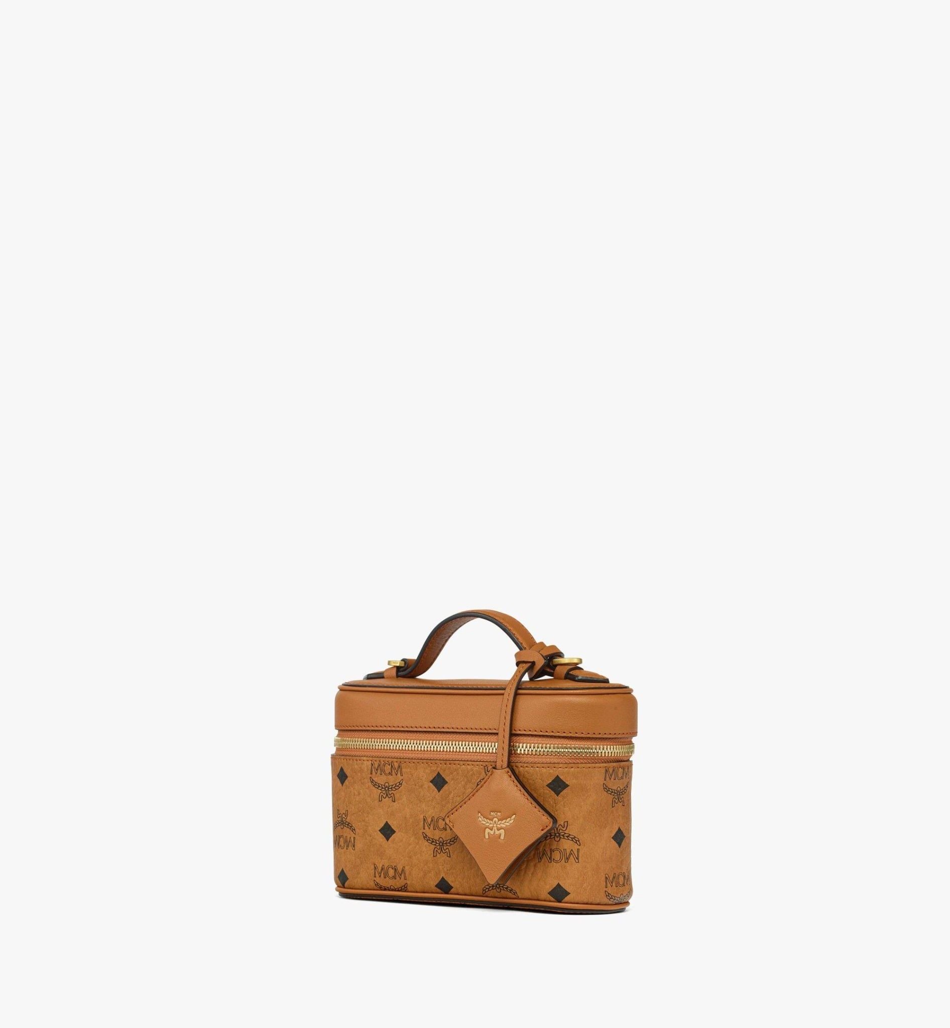 Túi Nữ MCM Aren Vanity Case 'Cognac' 