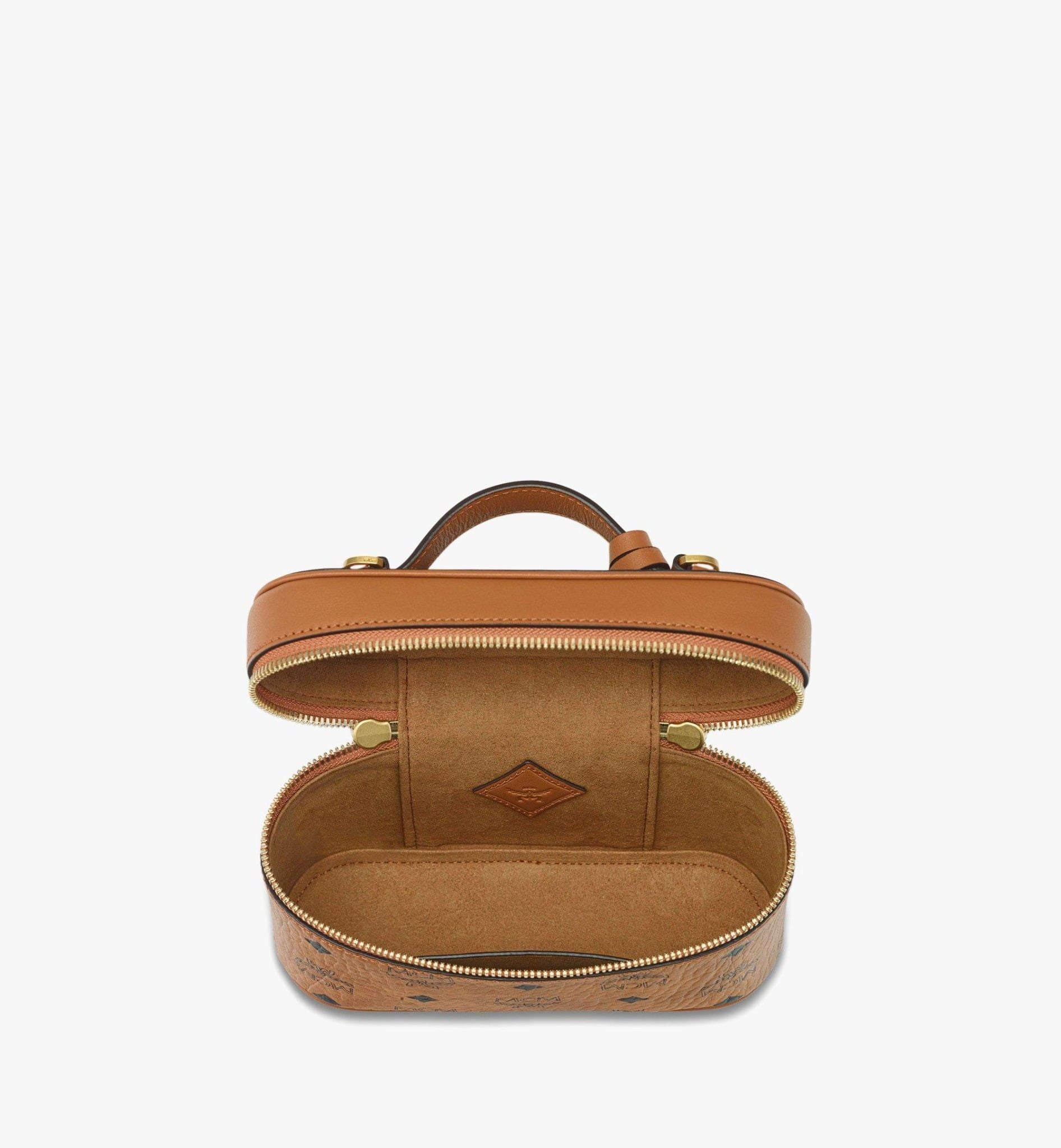  Túi Nữ MCM Aren Vanity Case 'Cognac' 