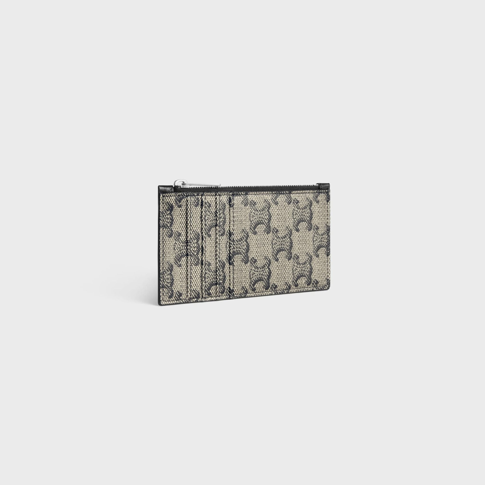  Ví Celine Zipped Card Holder 'Beige' 