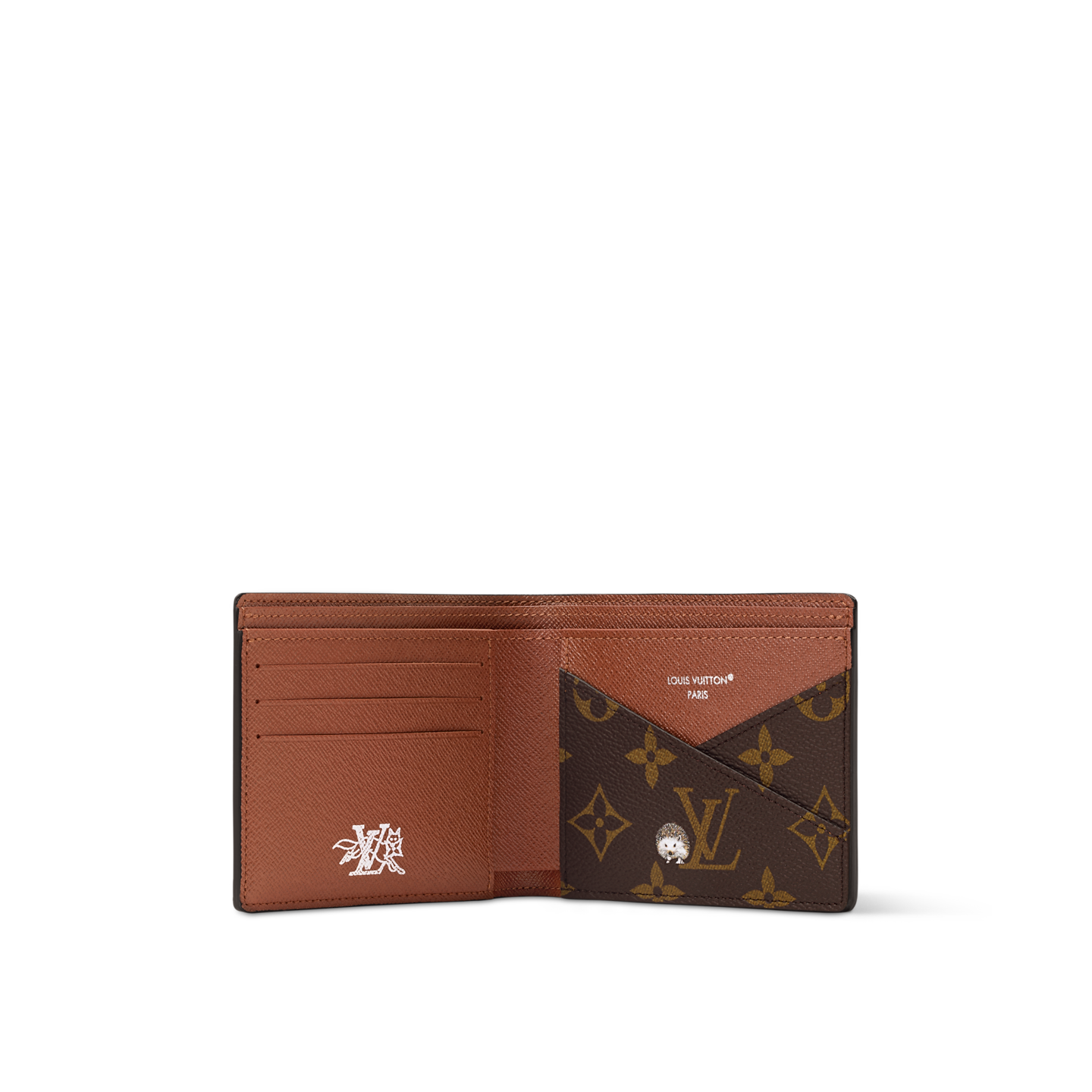  Ví Nam Louis Vuitton Multiple Wallet 'Brown' 