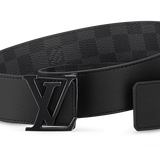  Thắt Lưng Nam Louis Vuitton Initiales Reversible Belt 'Black' 
