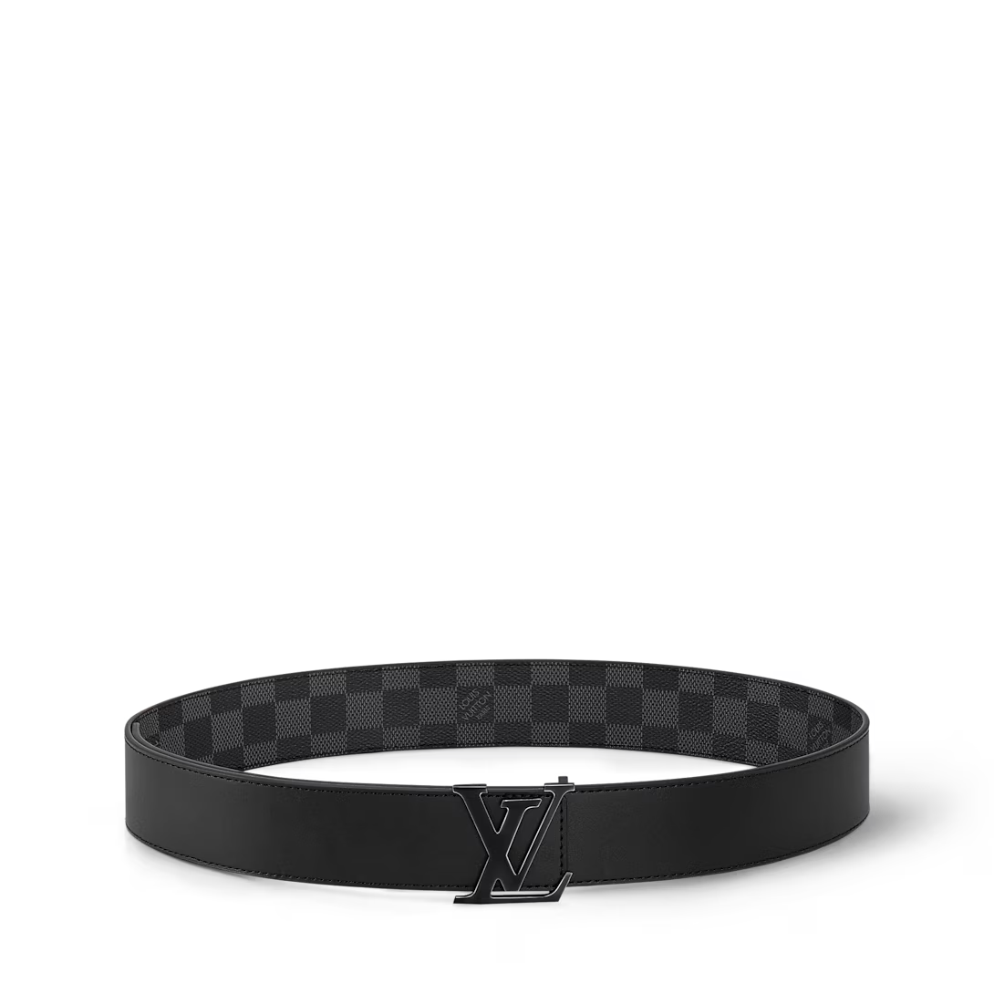  Thắt Lưng Nam Louis Vuitton Initiales Reversible Belt 'Black' 