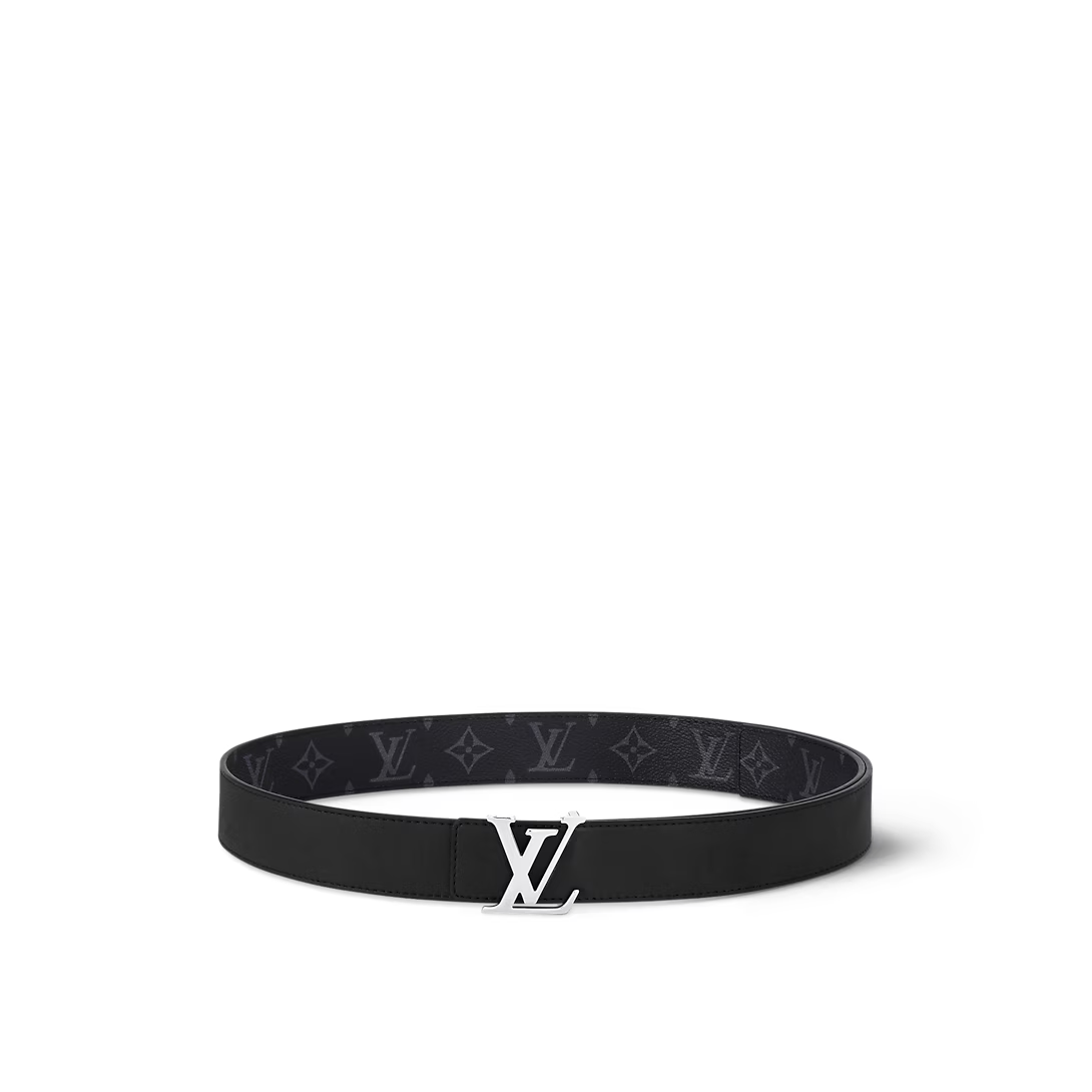  Thắt Lưng Nam Louis Vuitton Initiales  'Black' 