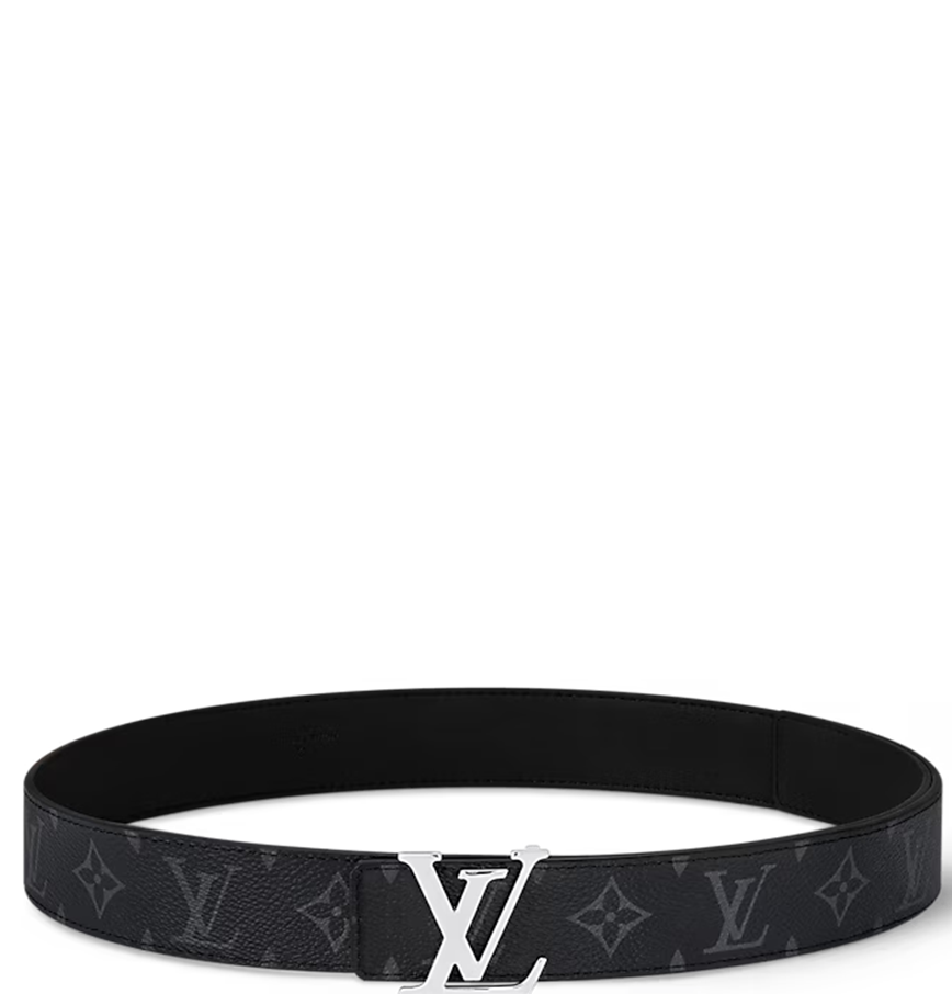  Thắt Lưng Nam Louis Vuitton Initiales  'Black' 