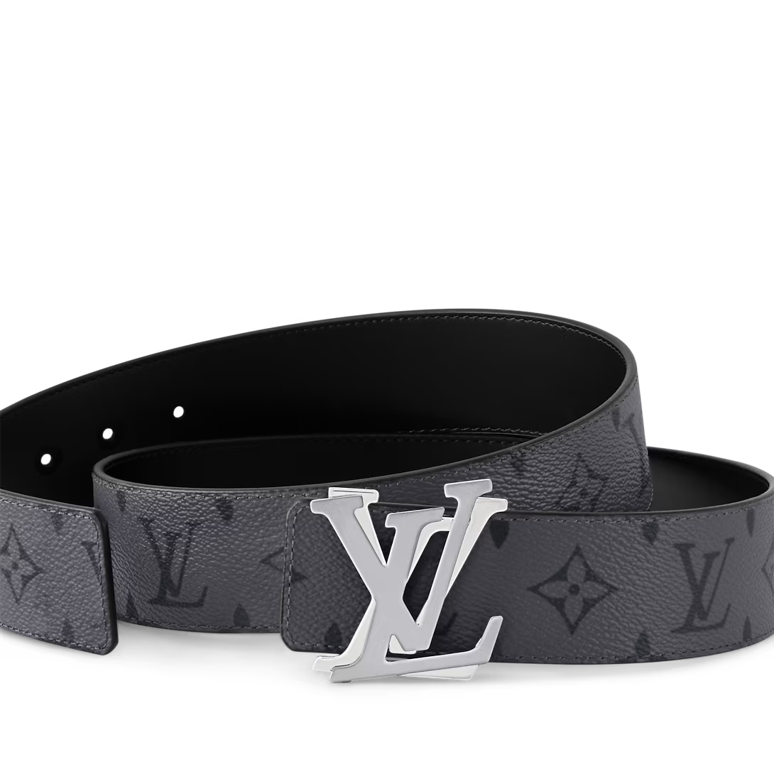  Thắt Lưng Nam Louis Vuitton Shake Double-Sided Belt 'Silver' 