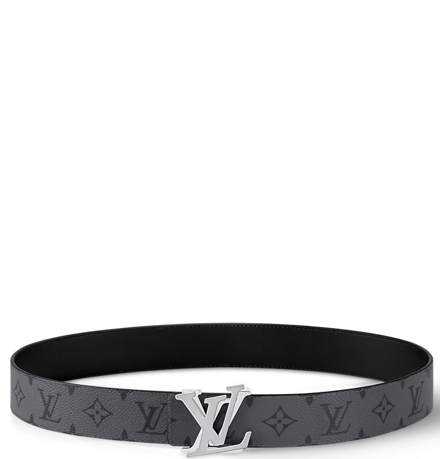  Thắt Lưng Nam Louis Vuitton Shake Double-Sided Belt 'Silver' 
