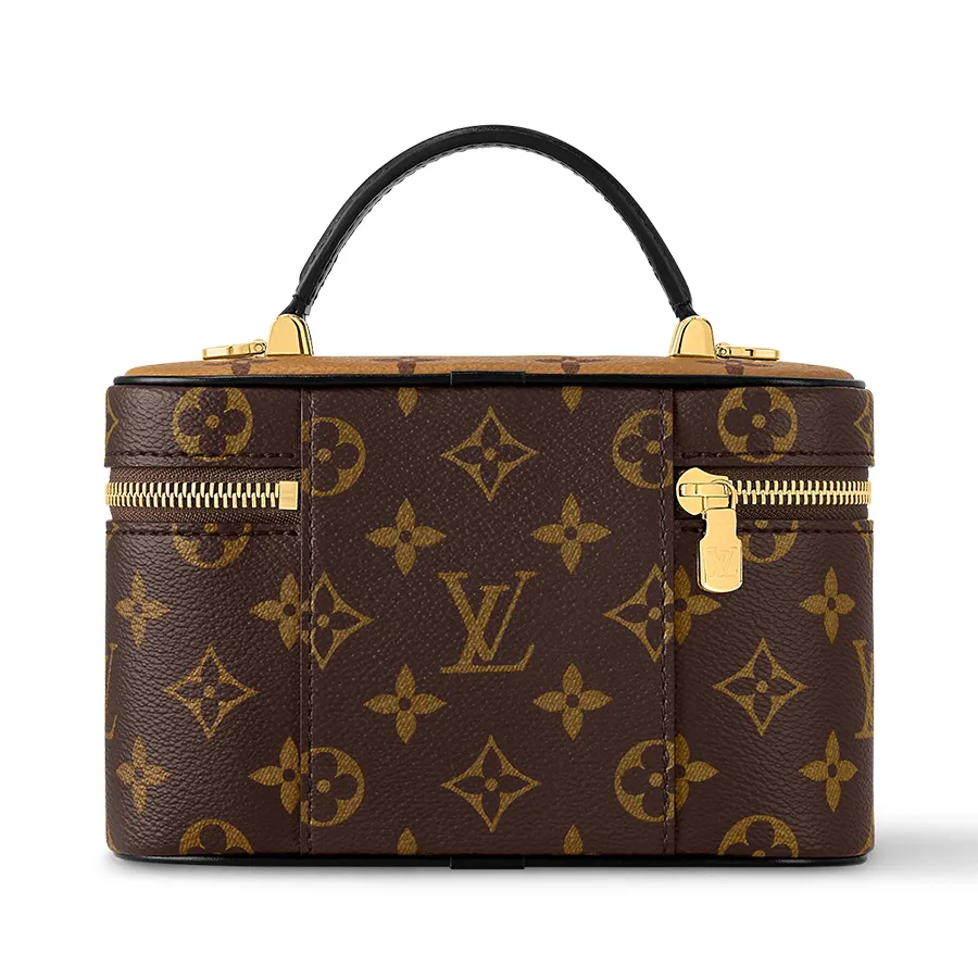  Túi Nữ Louis Vuitton Vanity Chain Monogram Reverse 'Brown' 