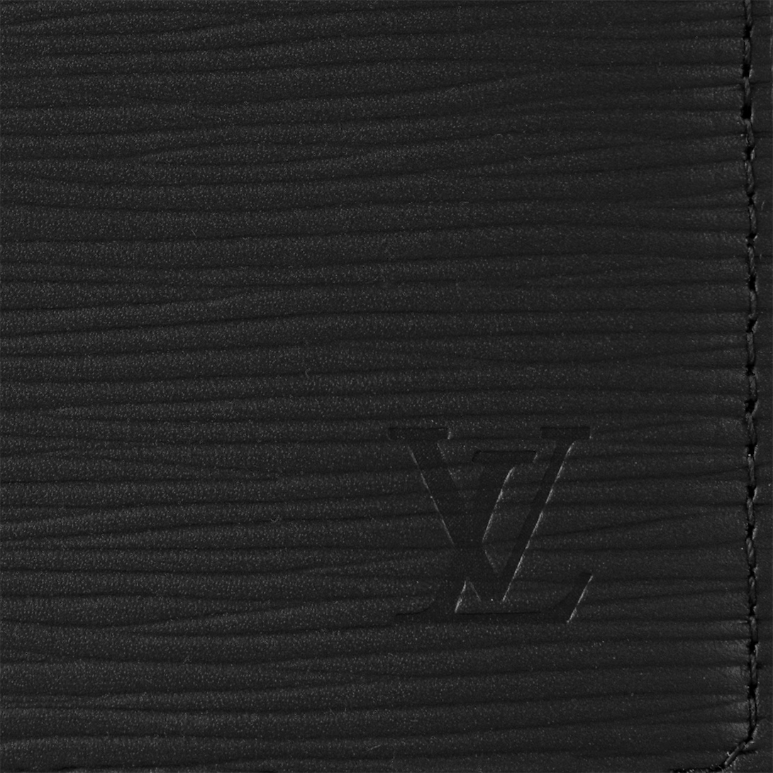  Ví Nam Louis Vuitton Customizable Brazza Wallet 'Black' 
