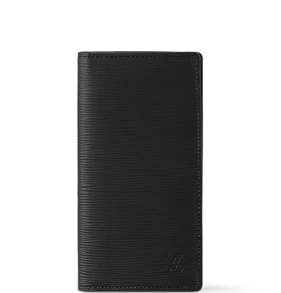  Túi Nam Louis Vuitton Customizable Brazza Wallet 'Black' 