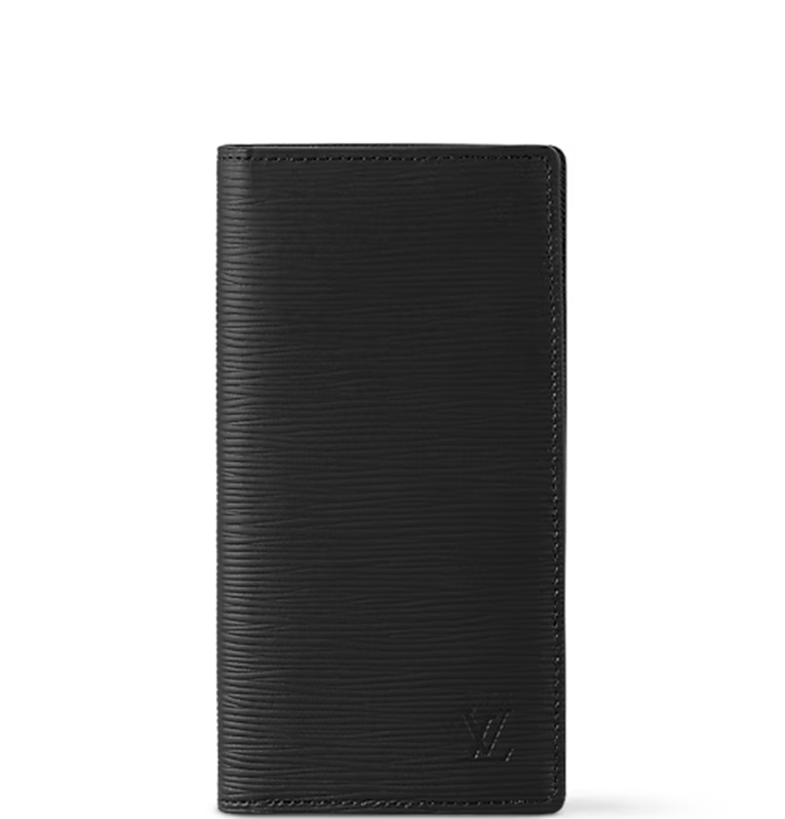  Ví Nam Louis Vuitton Customizable Brazza Wallet 'Black' 