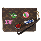  Túi Louis Vuitton Monogram City Pouch Patches Collection 'Brown' 