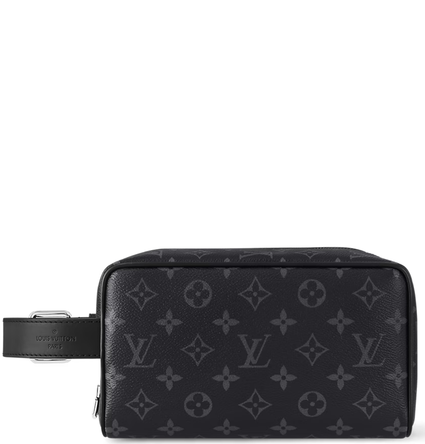  Túi Nam Louis Vuitton Trousse Toilette Locker Dopp 'Black' 