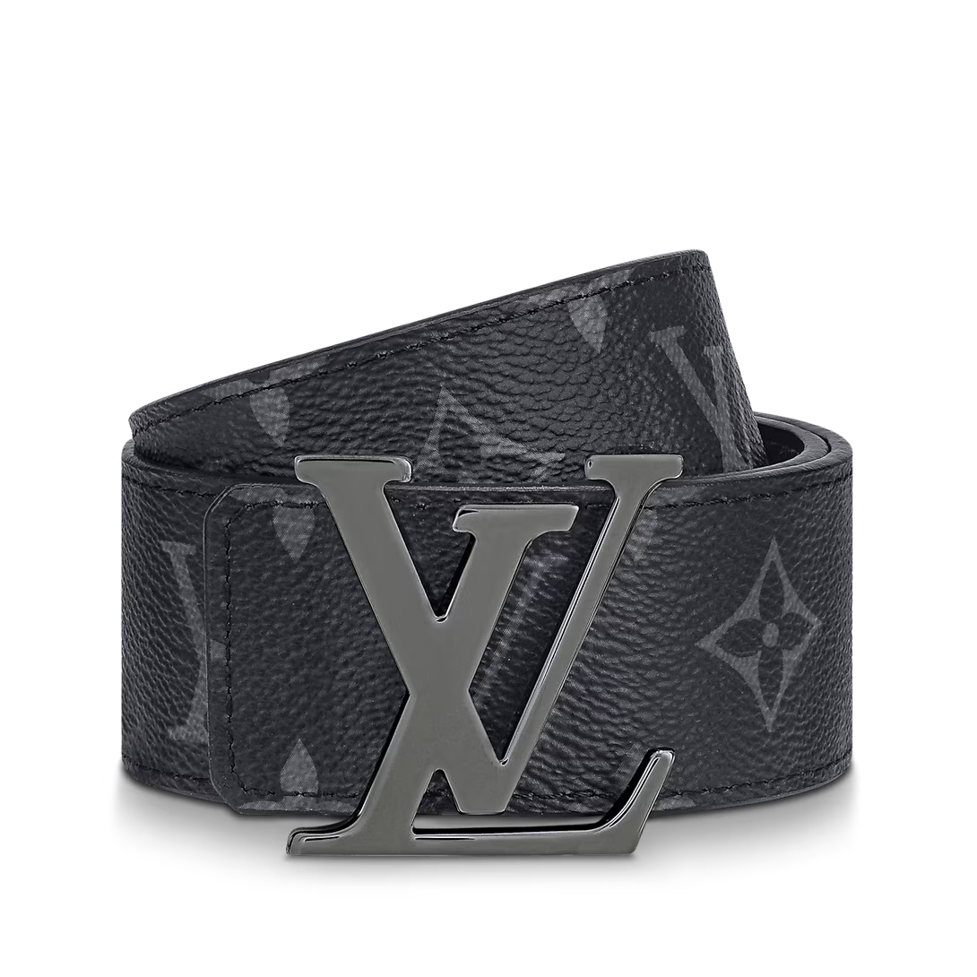  Thắt Lưng Nam Louis Vuitton Initiales Double-Sided 'Black' 