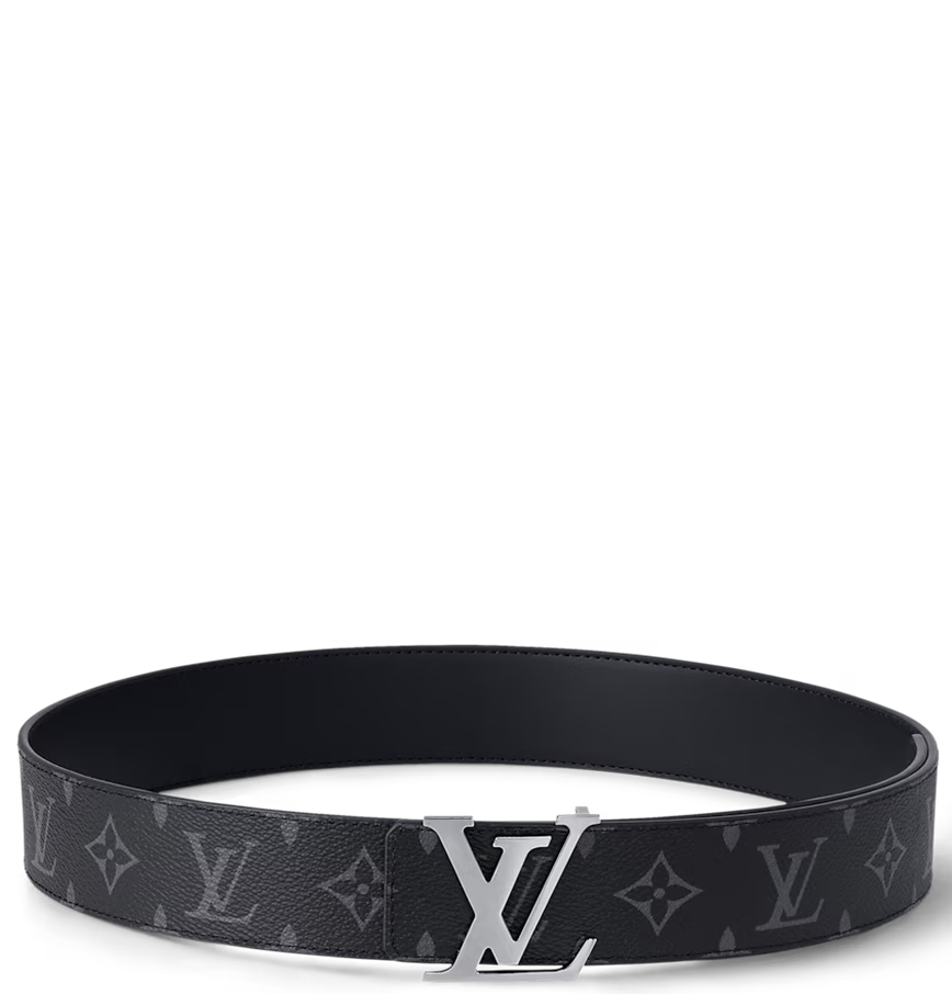  Thắt Lưng Nam Louis Vuitton Initiales Double-Sided 'Black' 