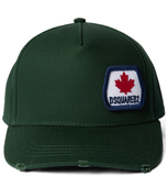  Mũ Dsquared2 Deadstock Baseball Cap Hat Baseball 'Dark Green' 