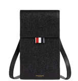  Túi Nữ Thom Browne Pebble Grain Flap Crossbody 'Black' 