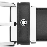  Thắt Lưng MontBlanc Leather Belt ‘Black’ 