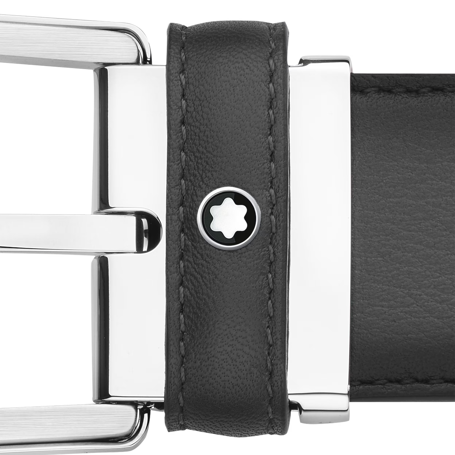  Thắt Lưng MontBlanc Leather Belt ‘Black’ 