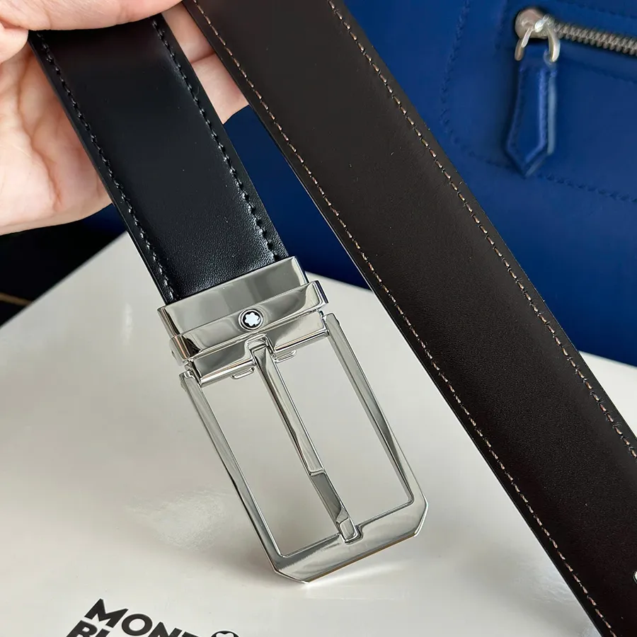  Thắt Lưng Nam MontBlanc Reversible Leather 'Black' 