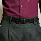  Thắt Lưng Nam MontBlanc Horseshoe Buckle 'Black' 