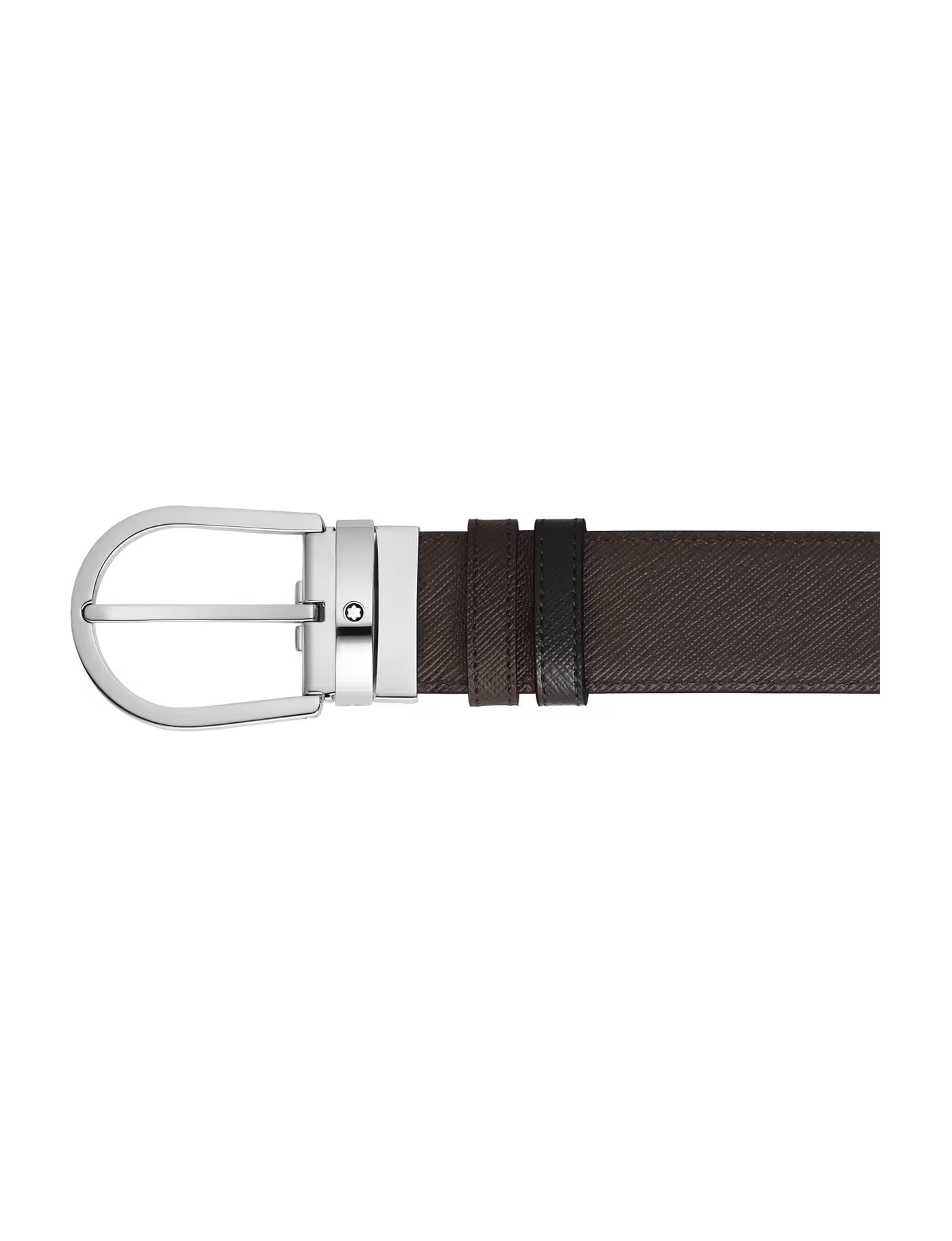  Thắt Lưng Nam MontBlanc Sartorial Horseshoe Leather 'Black' 