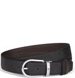  Thắt Lưng Nam MontBlanc Sartorial Horseshoe Leather 'Black' 
