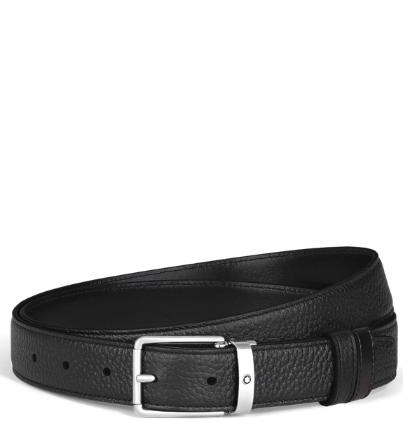  Thắt Lưng Nam MontBlanc Everyday 30 mm Reversible 'Black' 