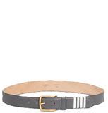  Thắt Lưng Nam Thom Browne Pebble Grain 4-bar 'Grey' 