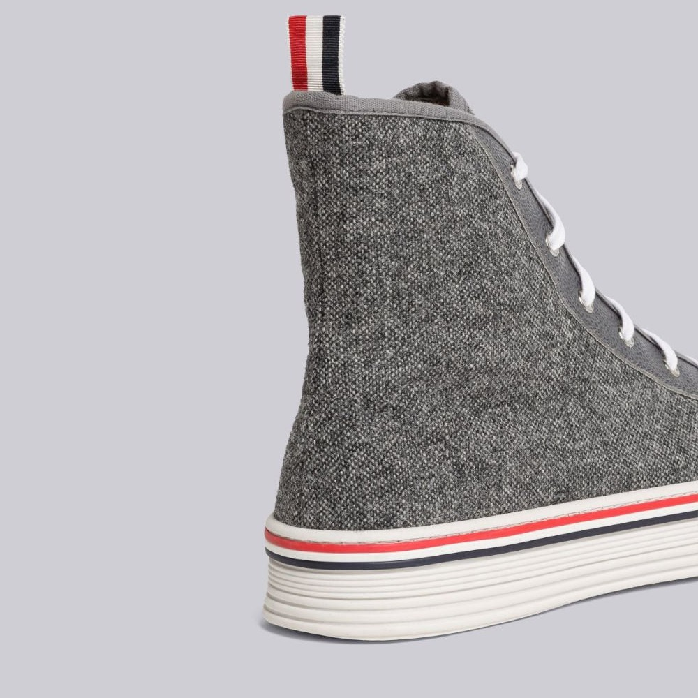  Giày Nam Thom Browne Donegal Collegiate High Top 'Grey' 
