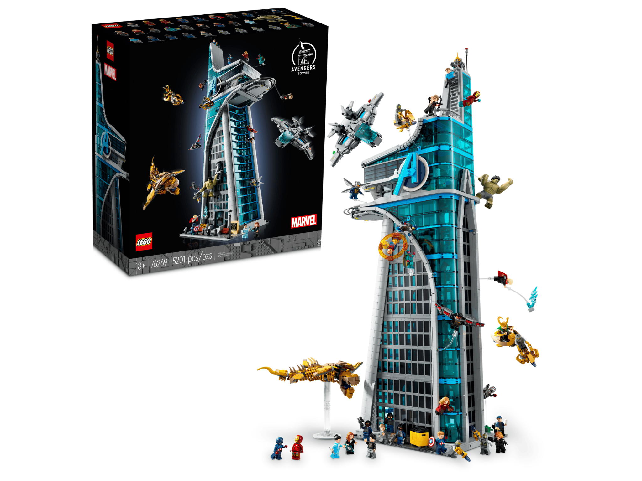  Mô Hình Lego Avengers Tower 