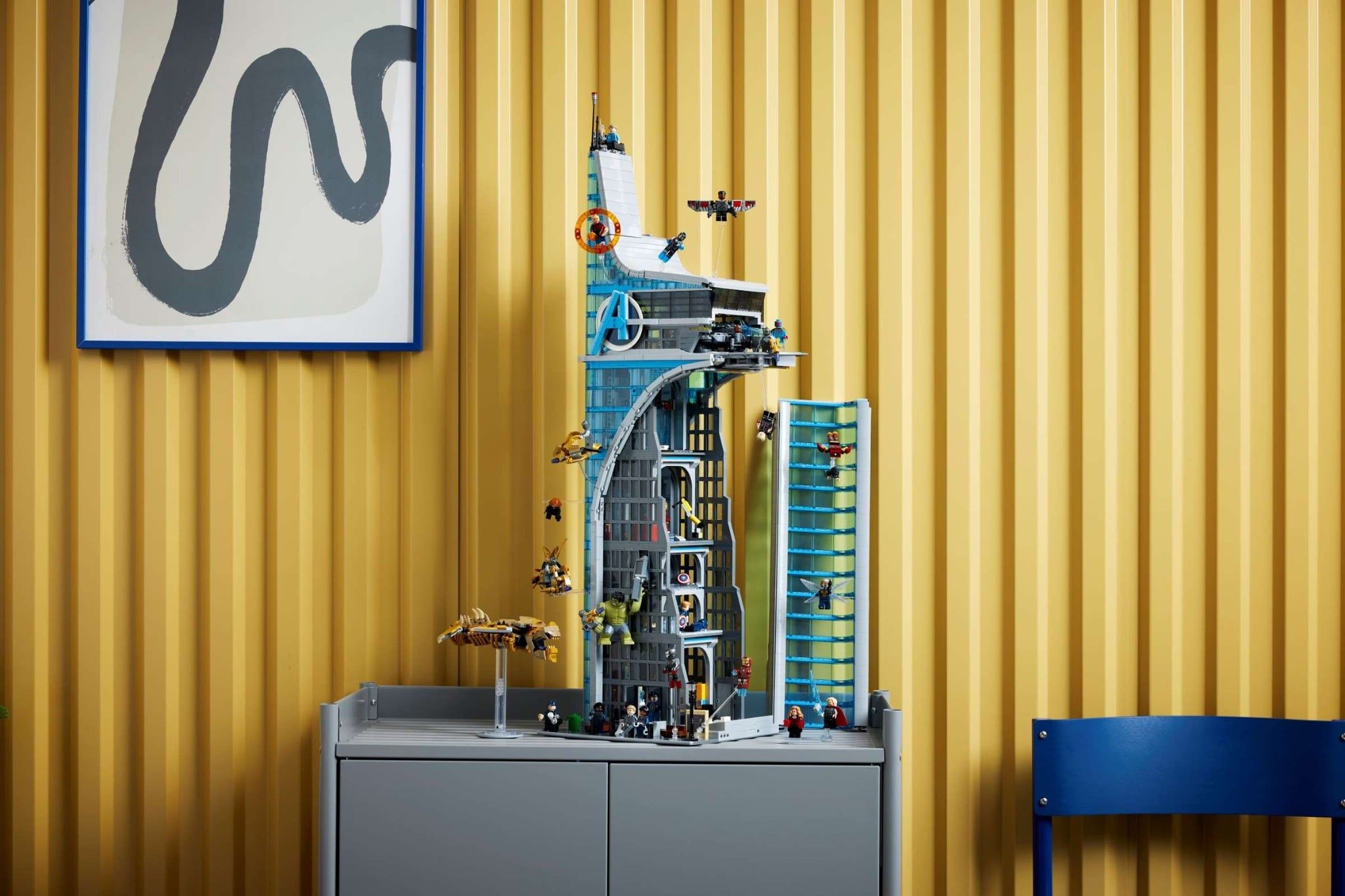  Mô Hình Lego Avengers Tower 