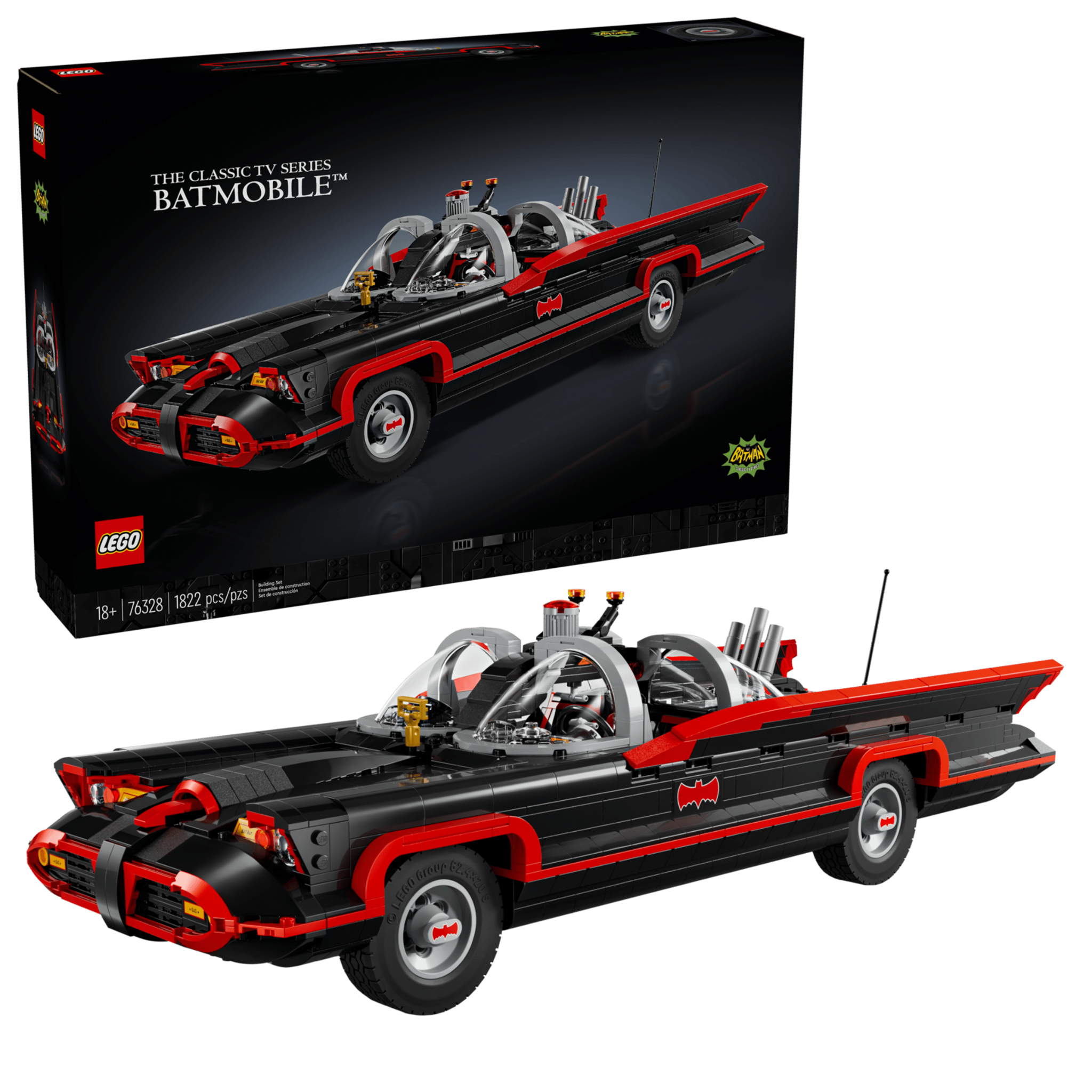  Mô Hình Lego Batman™: The Classic TV Series Batmobile™ 