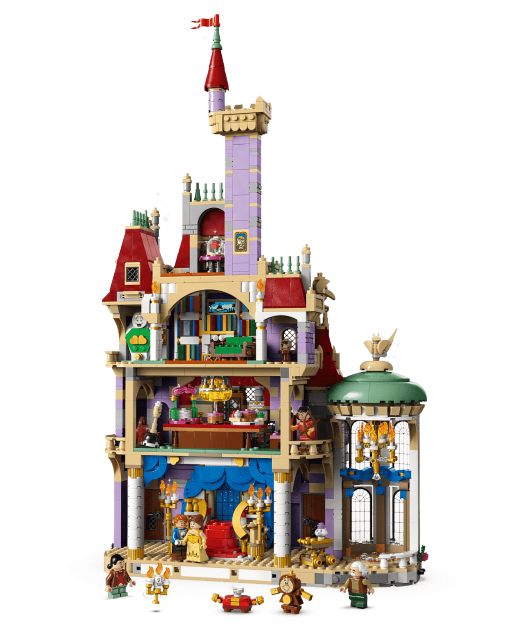  Mô Hình Lego Beauty and the Beast Castle 