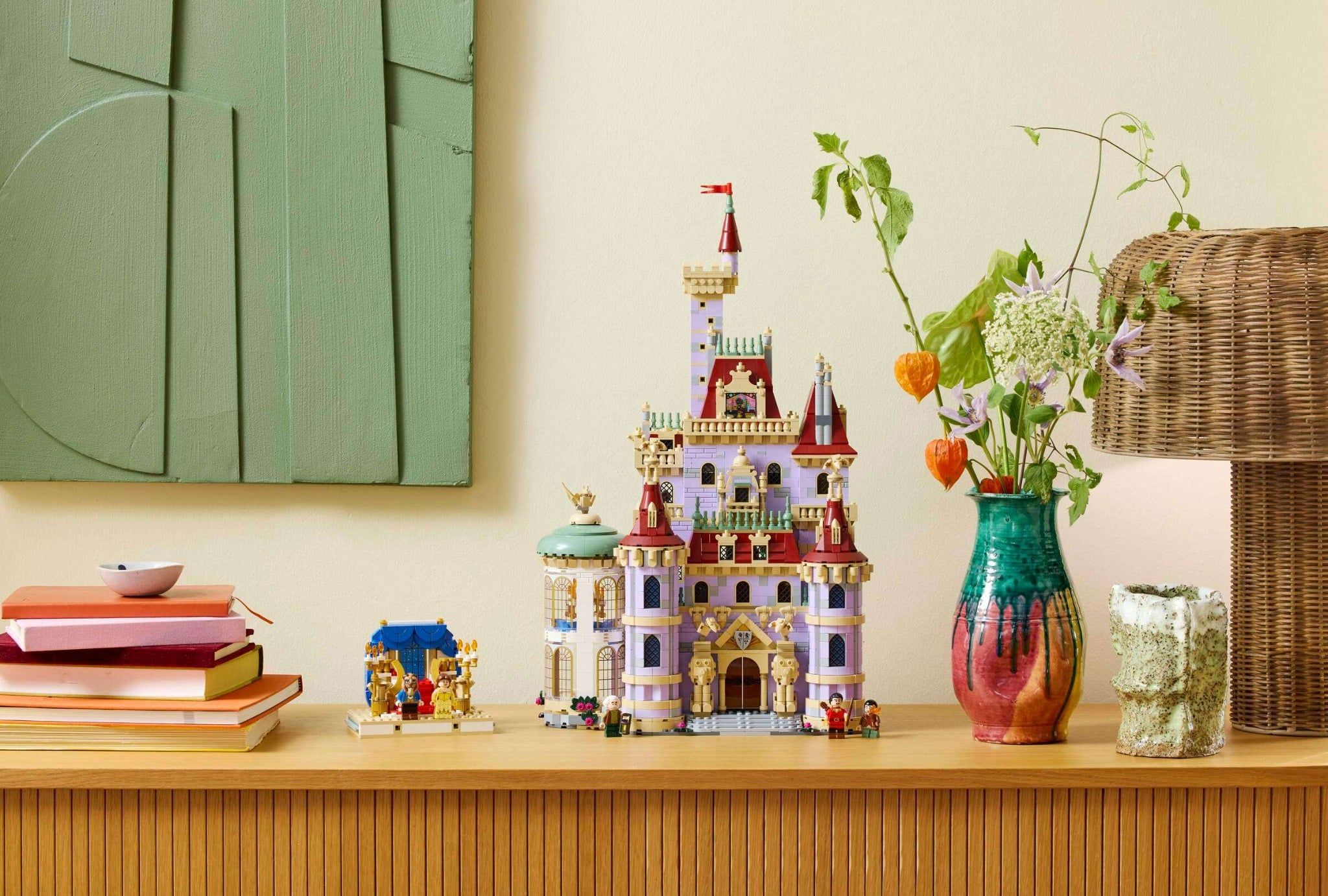  Mô Hình Lego Beauty and the Beast Castle 