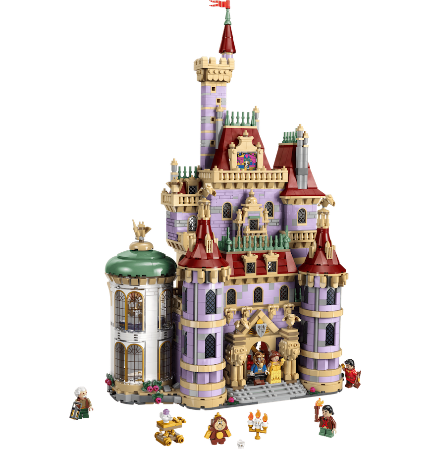 Mô Hình Lego Beauty and the Beast Castle 