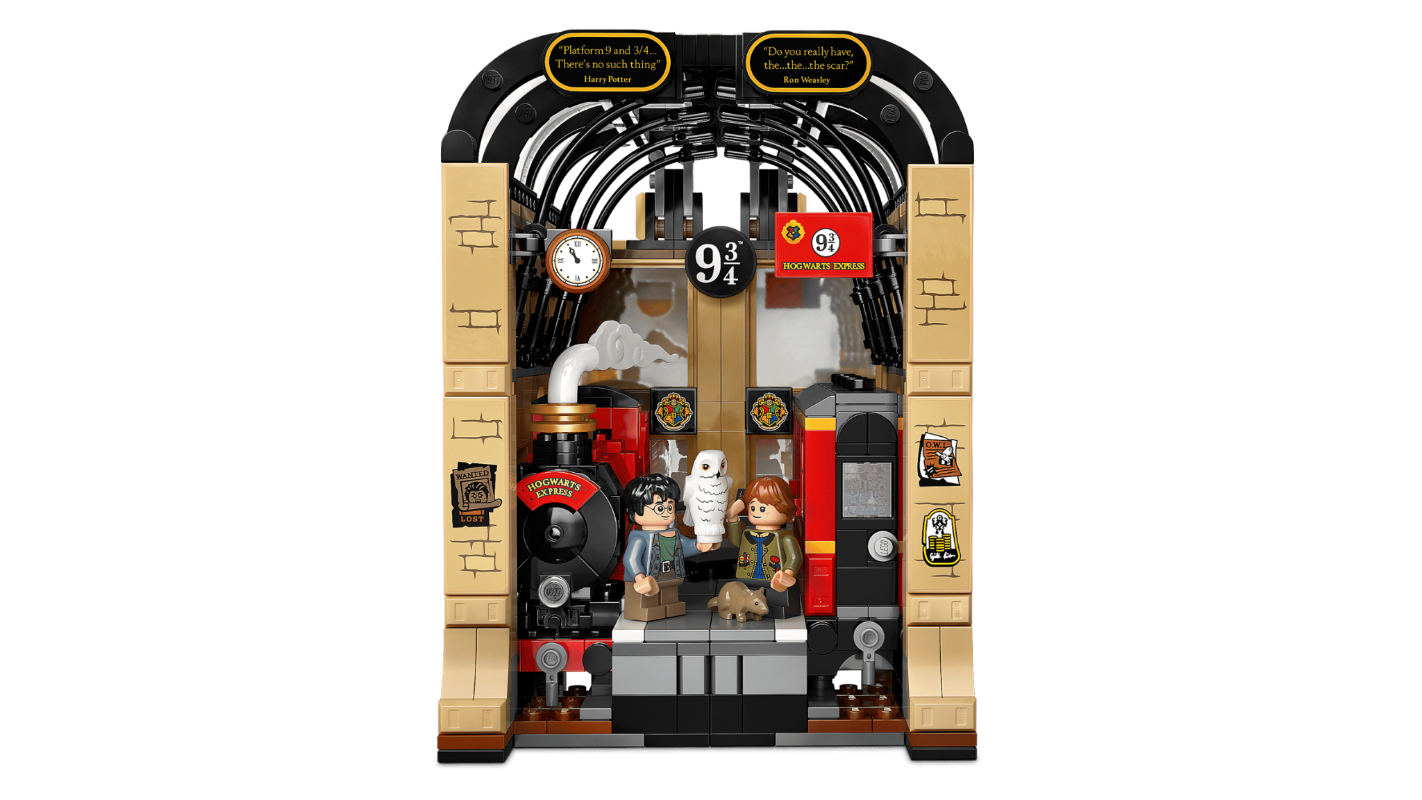  Mô Hình Lego Book Nook: Hogwarts™ Express 