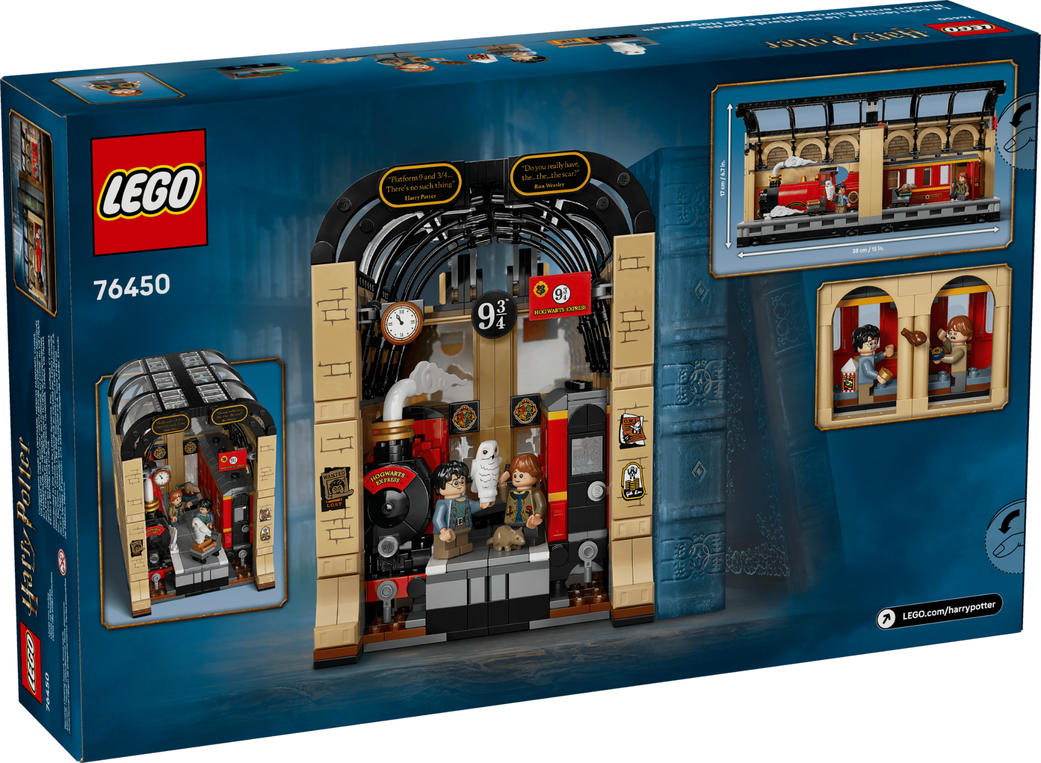  Mô Hình Lego Book Nook: Hogwarts™ Express 