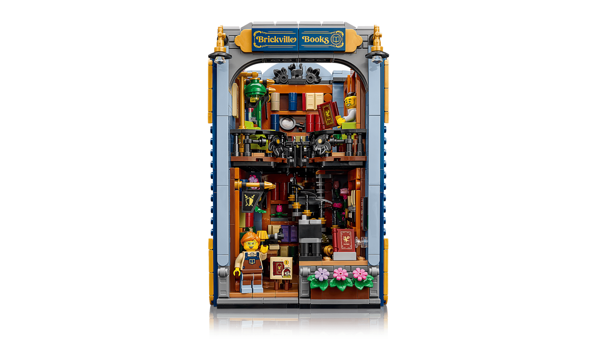  Mô Hình Lego Bookstore: Book Nook 