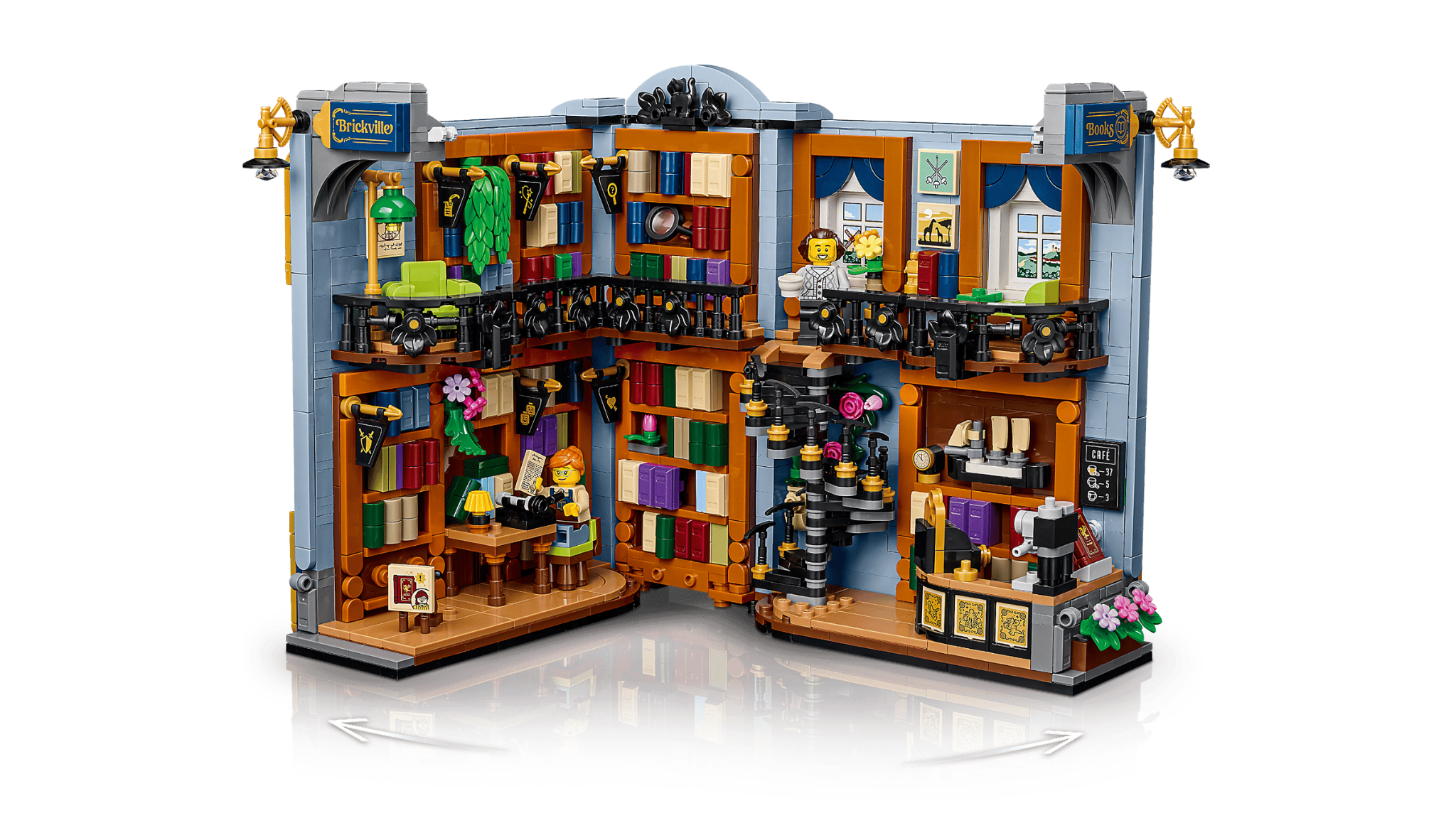  Mô Hình Lego Bookstore: Book Nook 
