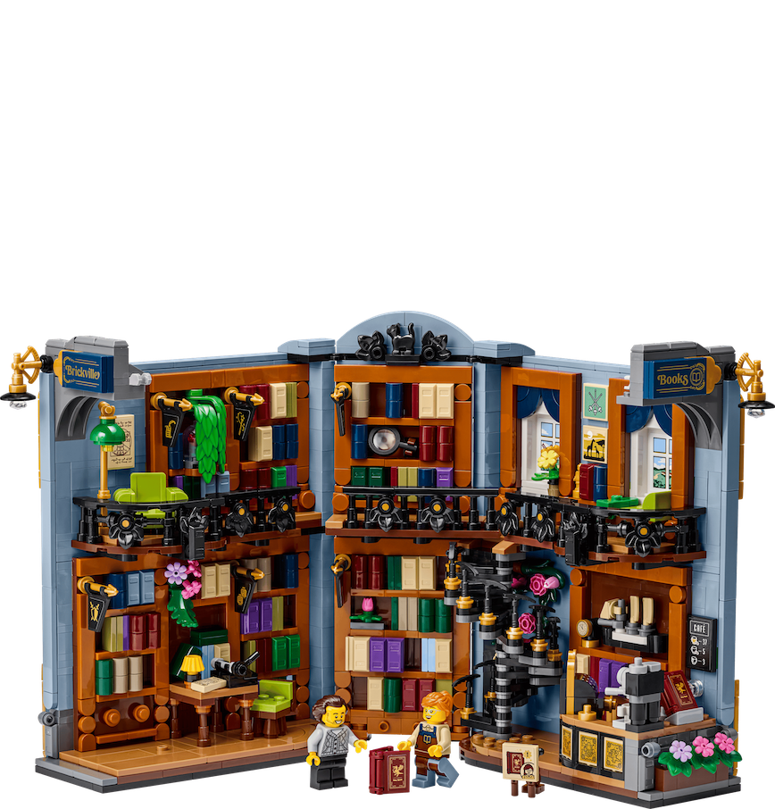  Mô Hình Lego Bookstore: Book Nook 