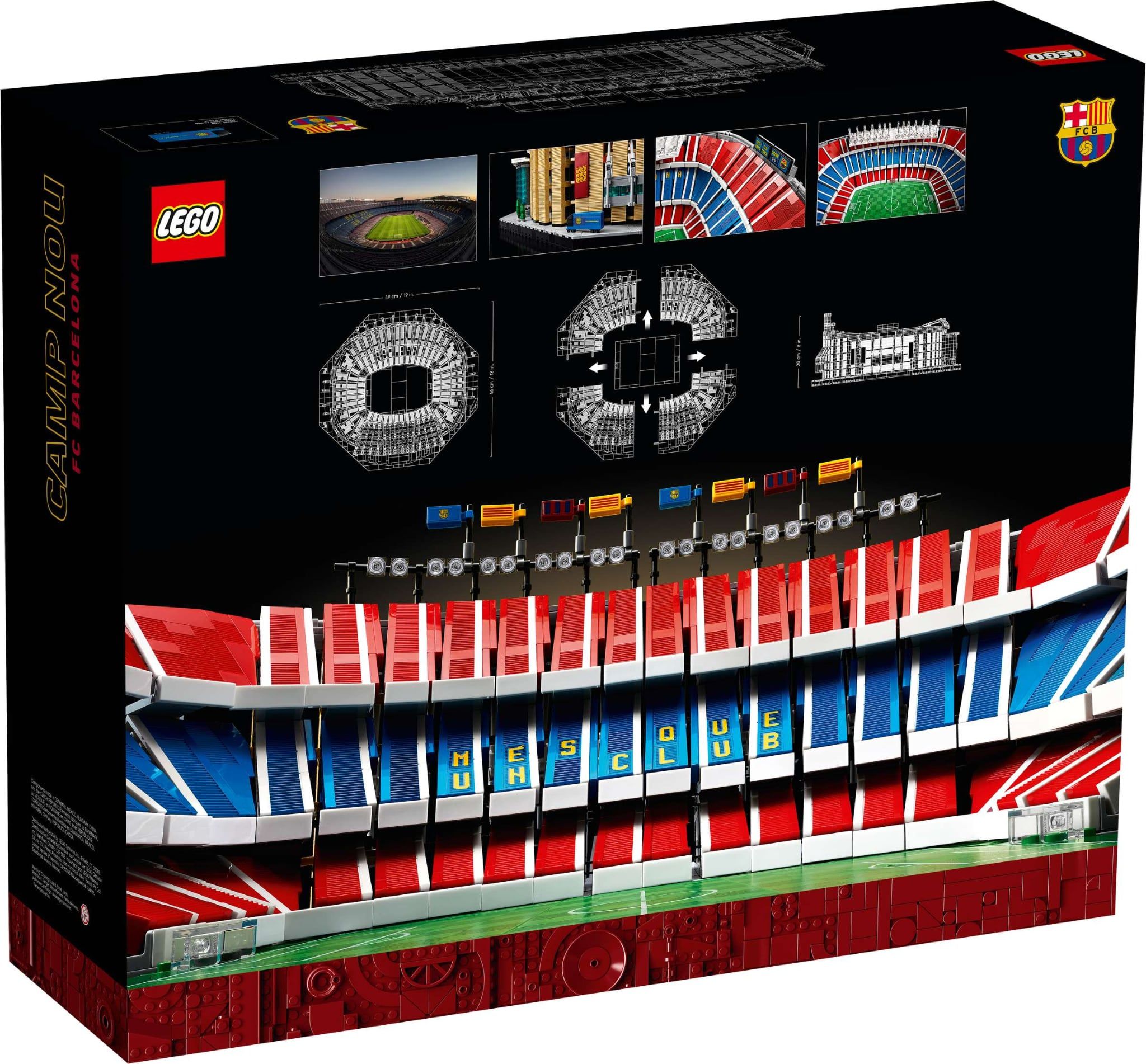 Mô Hình Lego Camp Nou – FC Barcelona 