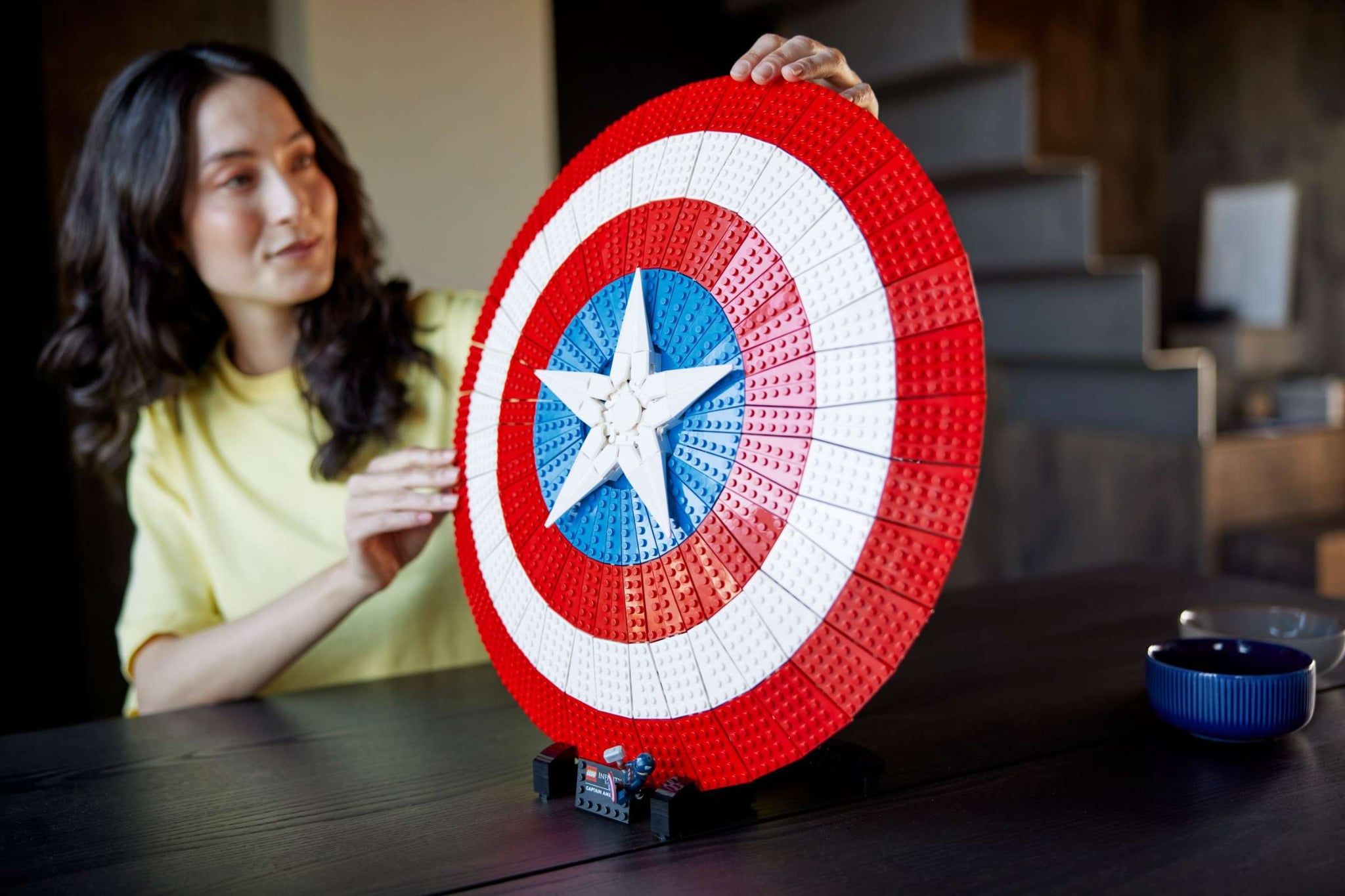  Mô Hình Lego Captain America's Shield 